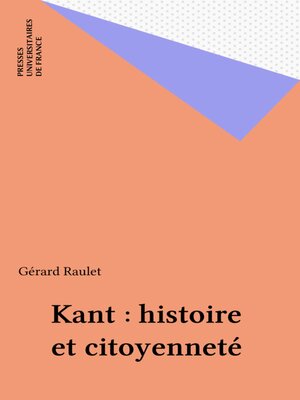 cover image of Kant